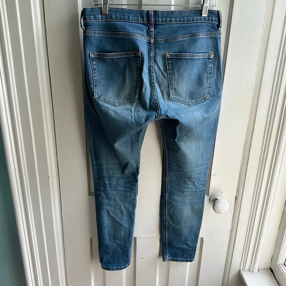 Everlane High Rise Slim Ankle Jeans